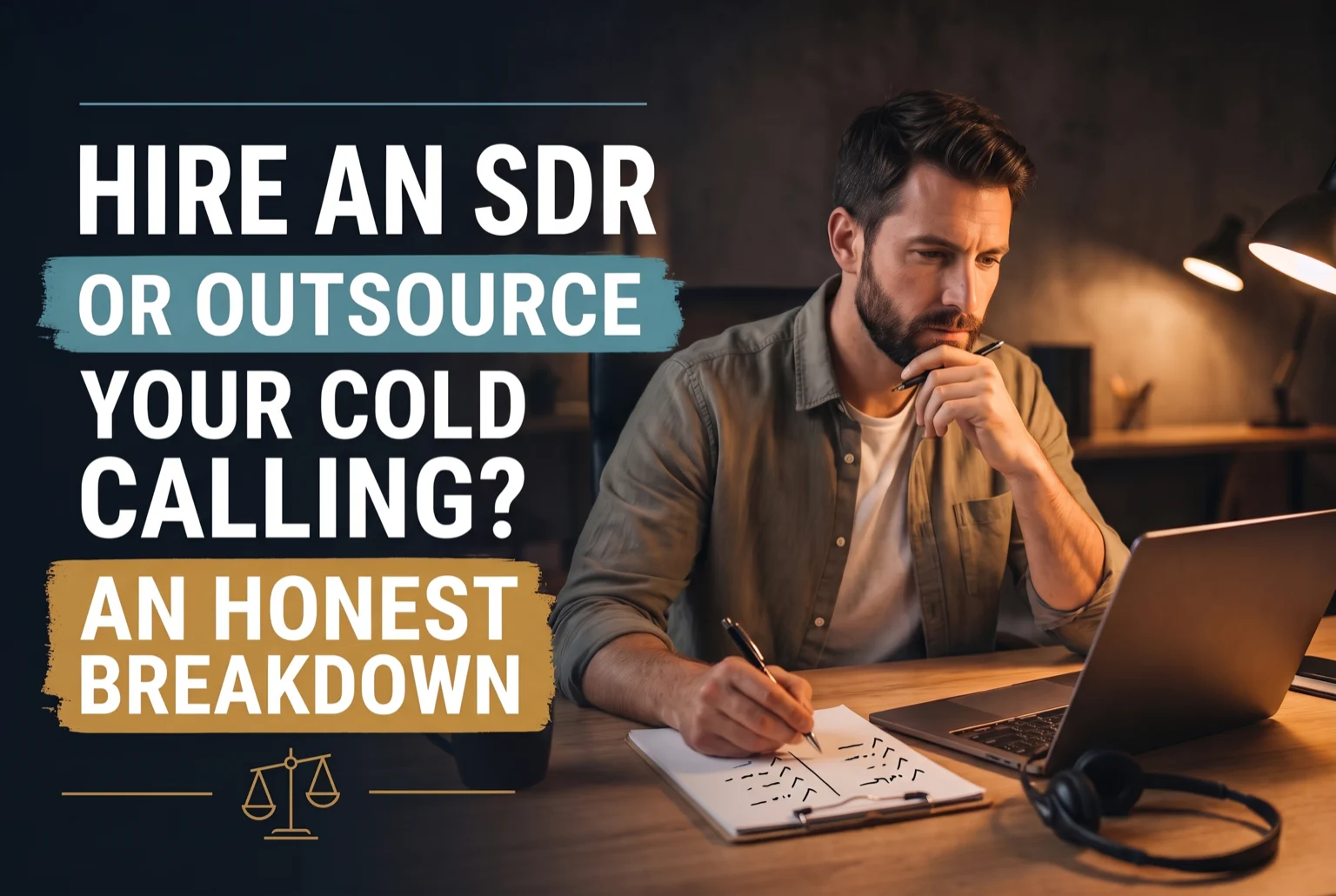 Hire an SDR or Outsource Your Cold Calling? An Honest Breakdown